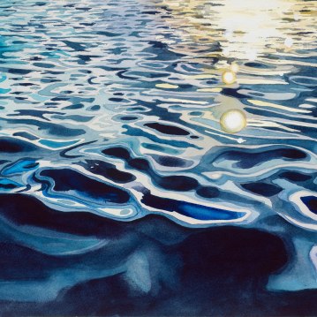 Summer Sea/ Watercolour 38x52cm